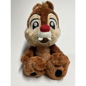 Disney Chip 'n'‎ Dale Chipmunk Plush Bigfoot RARE Dale 14" Exclusive - Dale
